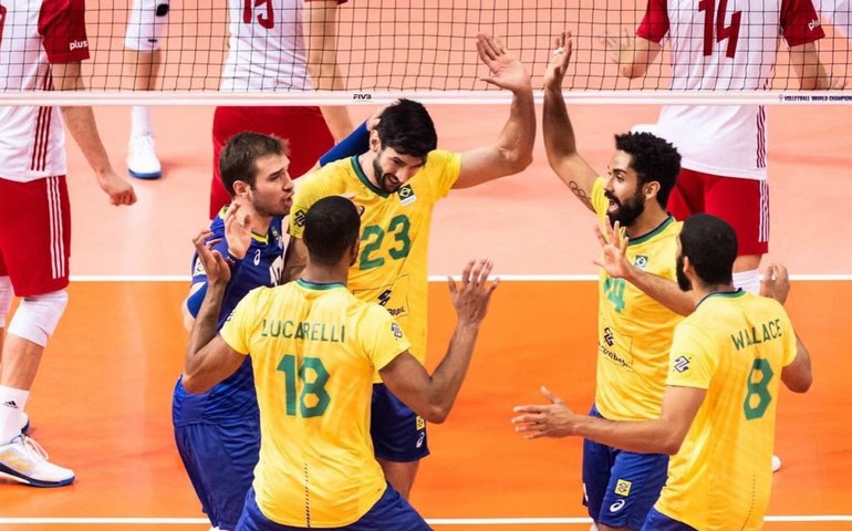 Brasil perde para Polônia pela 3ª vez seguida no Mundial de vôlei e cai na semi