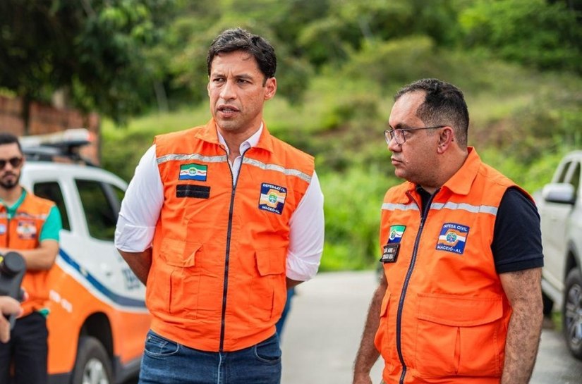 “Prevenir é o que salva vidas”, diz prefeito Rodrigo Cunha ao vistoriar encostas com tecnologia de ponta em Maceió