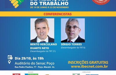 Reforma Trabalhista será pauta de conferência nesta segunda