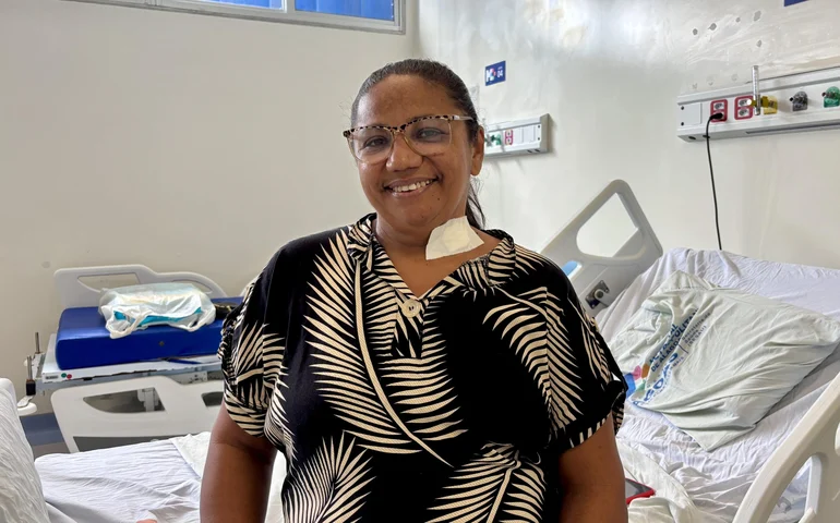 Com tumor no rim, moradora de União dos Palmares tem a vida salva no Hospital Metropolitano de Alagoas
