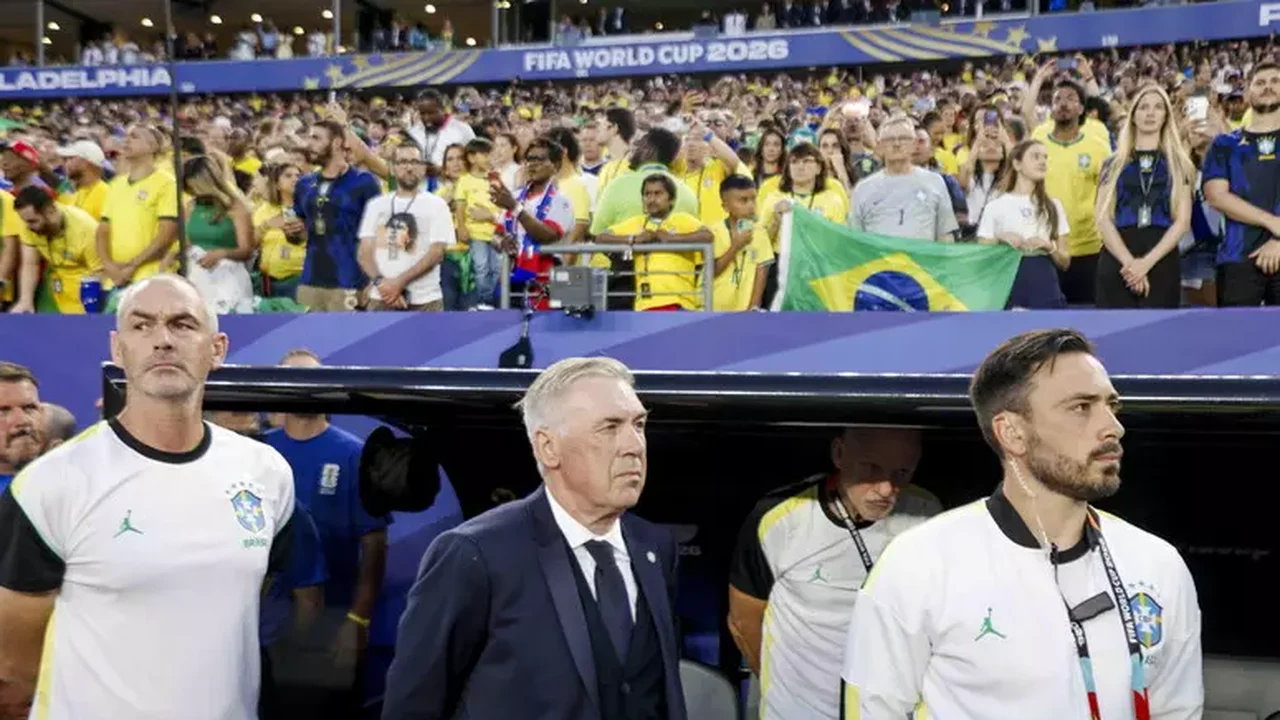 Ancelotti elogia evolução do Brasil e projeta nova melhora contra Escócia