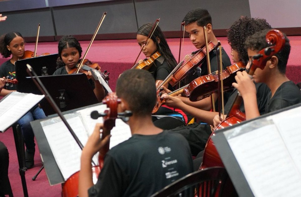 ORQUESTRA JOVEM 01 / Foto: Foto: Divulgação