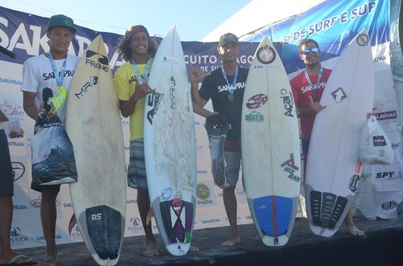 Surfista deodorense vence 2ª Etapa do Sakapraia de Surf e Sup 2016