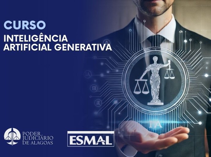 Esmal promoverá curso sobre inteligência artificial generativa para magistrados e servidores
