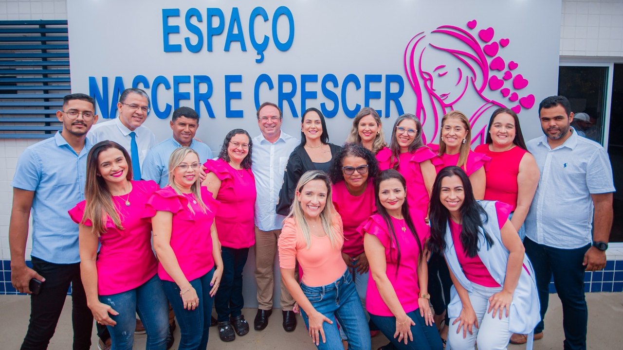 Prefeito Luciano Barbosa inaugura novo espaço de acolhimento a gestantes e bebês