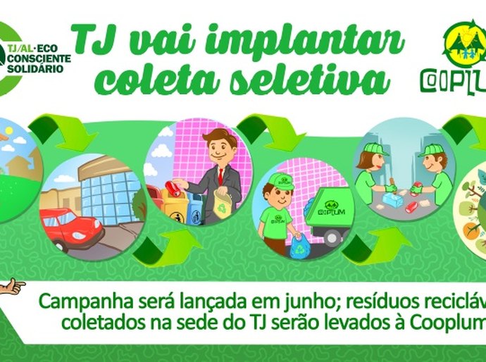 TJ discute estratégias para implantação da coleta seletiva solidária