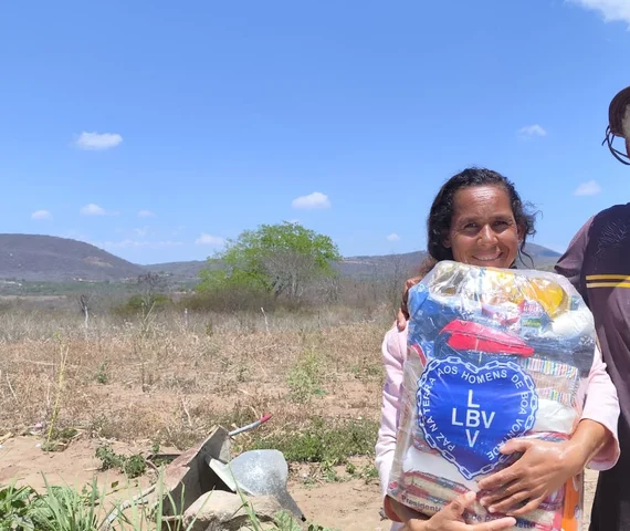 Solidariedade: Campanha Natal Permanente da LBV beneficia 930 famílias no Estado de Alagoas