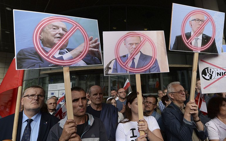 Nacionalismo 'pragmático' x globalismo intervencionista: a disputa entre Trump e George Soros