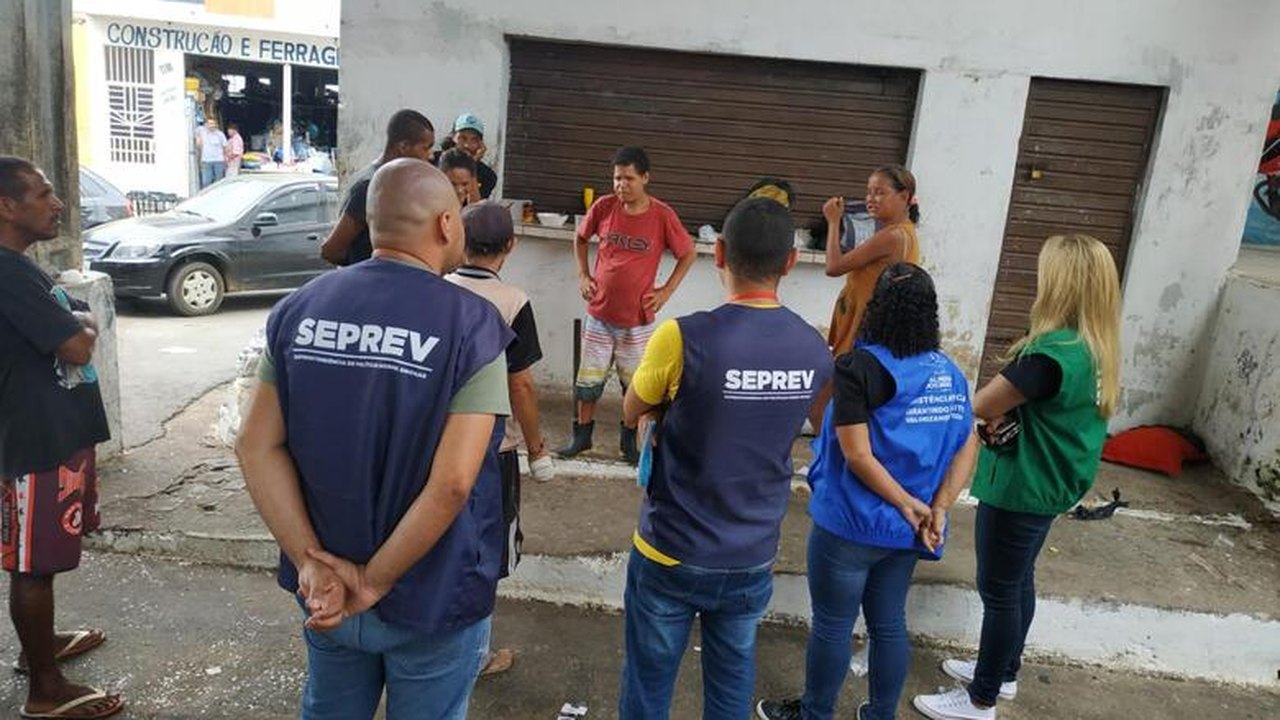 Seprev promove roda de conversa e acolhimento de dependentes químicos em Palmeira dos Índios