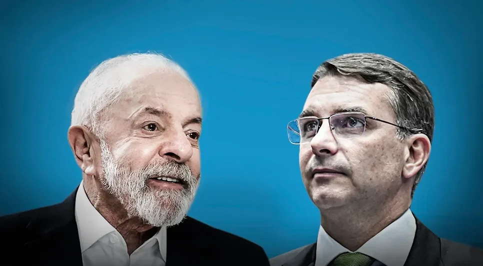 Lula e flávio. Fonte: Internet