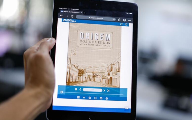 Secom disponibiliza versão on-line do livro Origem dos Nomes dos Municípios Alagoanos