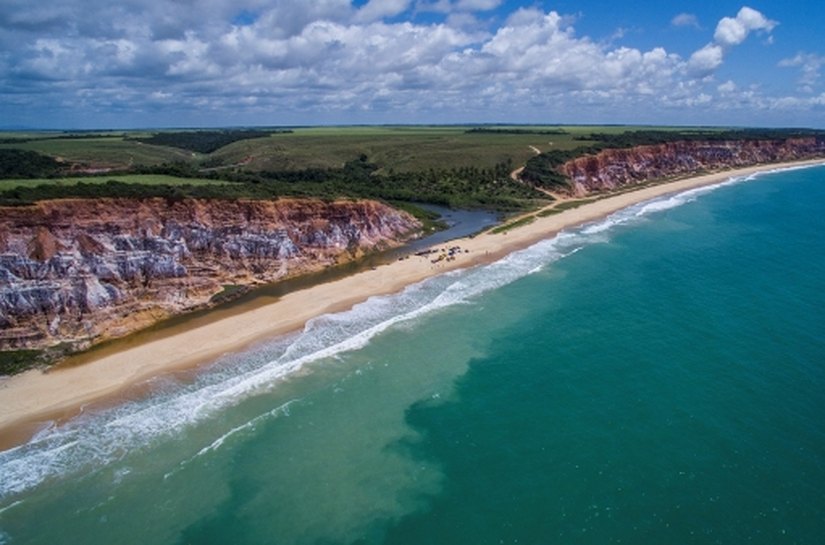 Falésias de Alagoas: Carro Quebrado, Gunga e Jacarecica do Sul