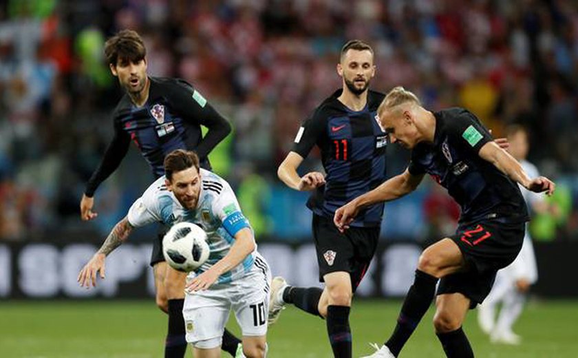 Croácia faz 3 a 0 e deixa Argentina em situação complicada no Grupo D