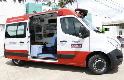 Nova ambulância do Samu garante atendimento qualificado para mais de 35 mil alagoanos e turistas