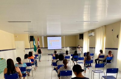 Prefeitura de Anadia realiza capacitação com merendeiras para retorno das aulas presenciais 