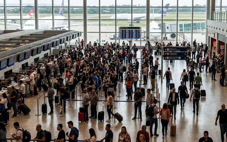 Setor aéreo brasileiro bate recorde de passageiros em março de 2026