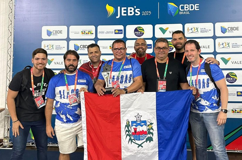 Alagoas encerra participação no Jogos Escolares Brasileiros com 33 medalhas