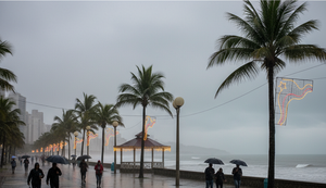Chuvas passageiras marcam o início do Natal em regiões de Alagoas, aponta Semarh