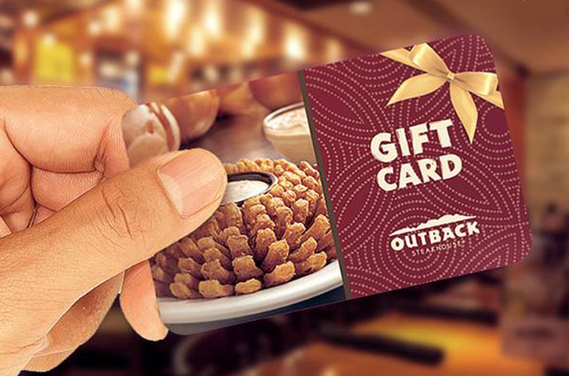 Outback lança novos cartões presente