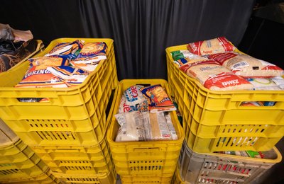 Primeiro dia do São João Massayó arrecada alimentos para o Mesa Brasil