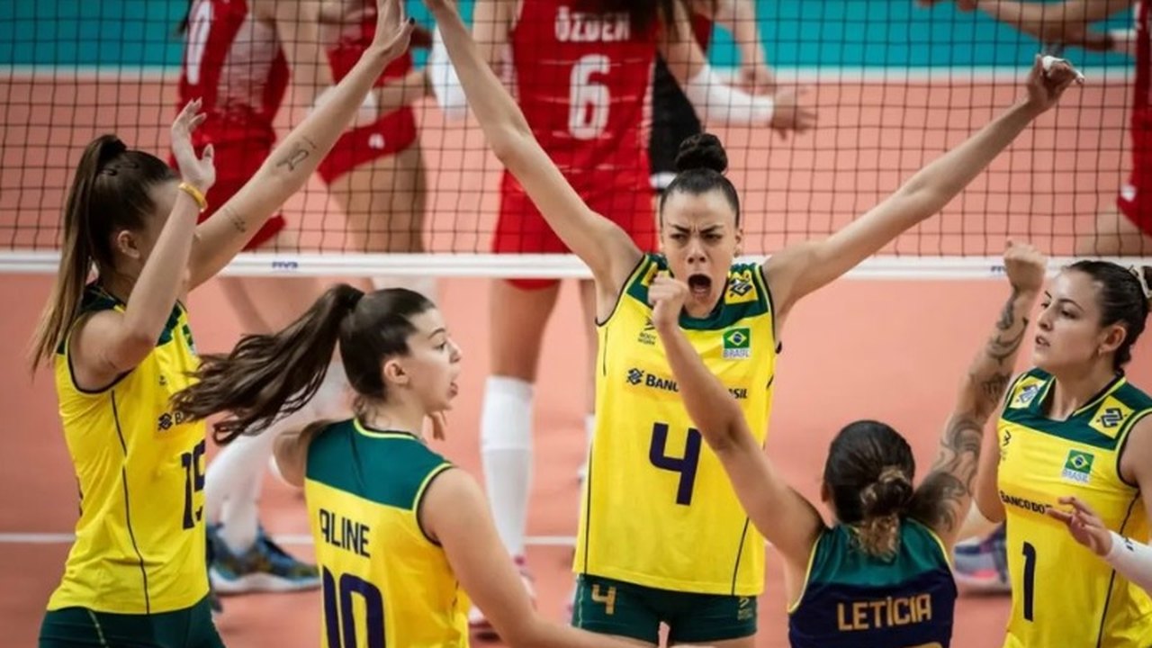Brasil vence a Turquia no Mundial Sub-21 de vôlei feminino