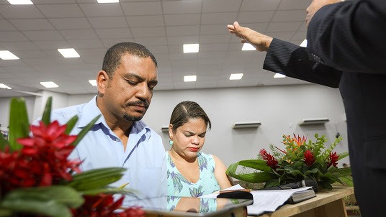 Igreja Batista do Farol celebra casamento durante quarenta