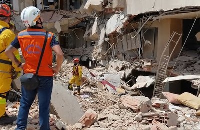 Equipe brasileira mantém buscas ininterruptas e reforça resposta humanitária após terremoto na Venezuela