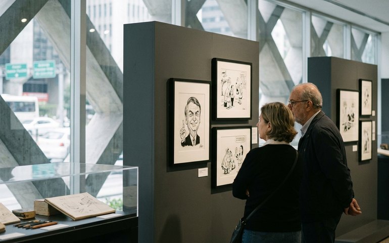 Mostra fotográfica homenageia grandes cartunistas brasileiros no Centro Cultural FIESP