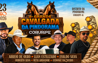 4ª Grande Cavalgada da Pindorama reúne tradição e música neste domingo (23)