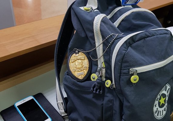 Polícia Civil recupera mochila, celular e tablete de turista do Paraná