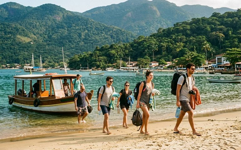 Calendário recheado de feriadões impulsiona viagens curtas, como passeio em Ilha Grande
