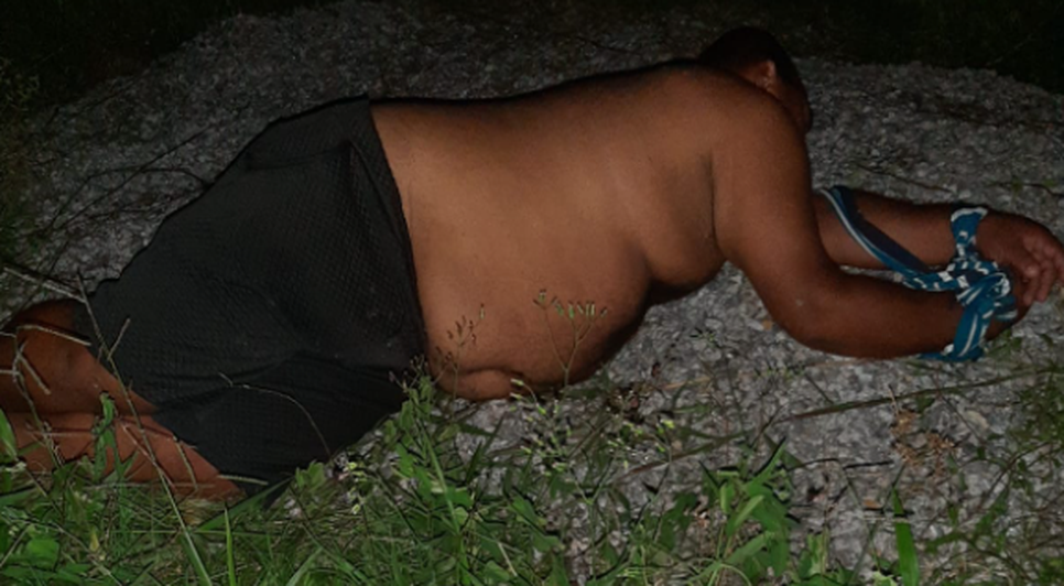 Homem é encontrado amarrado após ser assaltado em terreno baldio de Itabaianinha / Foto: Foto: Guarda Municipal/Itabaianinha