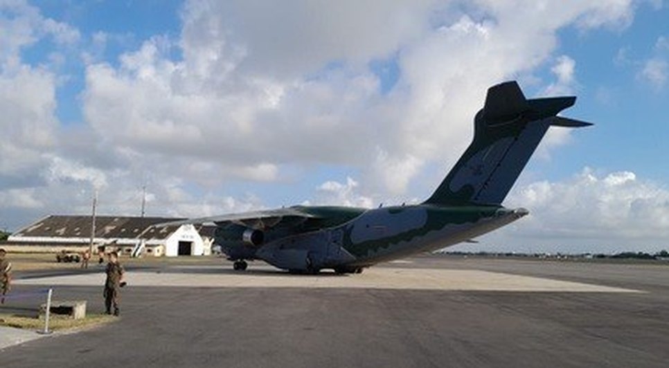 terceiro-aviao-13102023075642830 / Foto: Foto: Governo Federal e Força Aérea Brasileira/ Divulgação