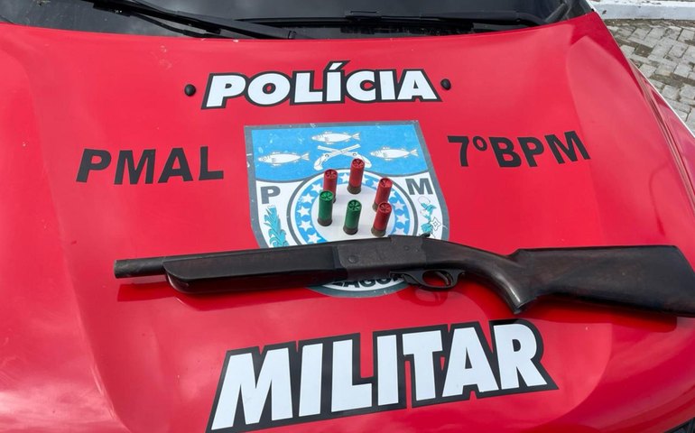 PM-AL apreende armas e drogas em ações no Sertão e Zona da Mata