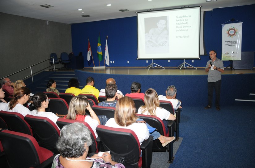 Plano Diretor: Prefeitura de Maceió realiza audiência pública