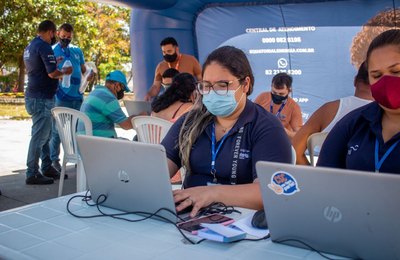 Moradores de Piaçabuçu recebem mutirão de serviços do projeto E+ Comunidade nesta quarta-feira (07)
