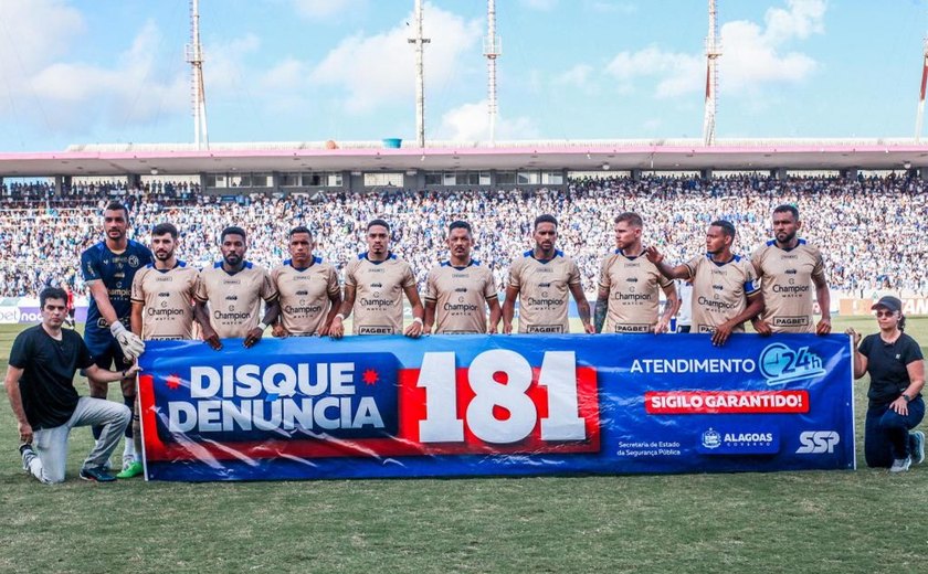 SSP e FAF promovem campanha de divulgação do Disque-Denúncia no Rei Pelé