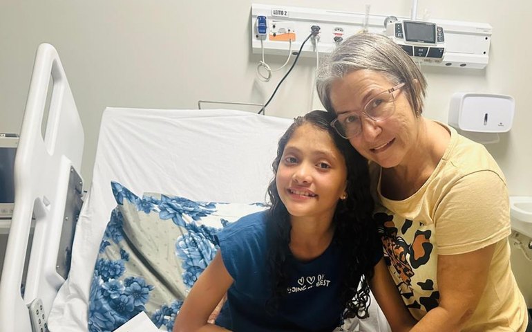 Após cinco dias internada por crise asmática, menina de 10 anos recebe alta