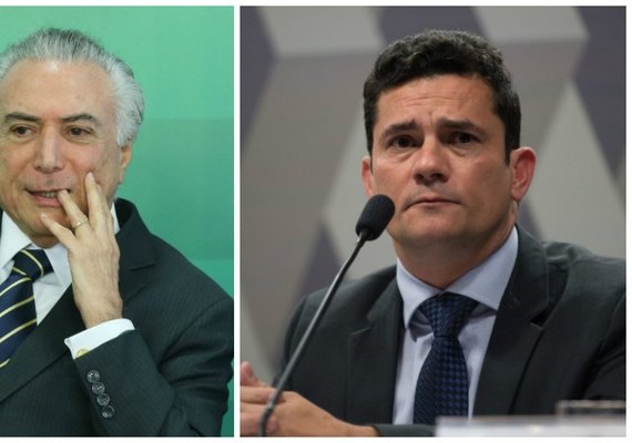 Temer e Sérgio Moro serão condecorados pelo Exército