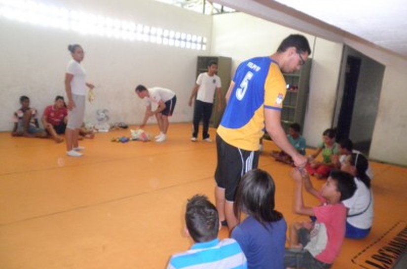 Quarta é dia de Psicomotricidade no Lar São Domingos