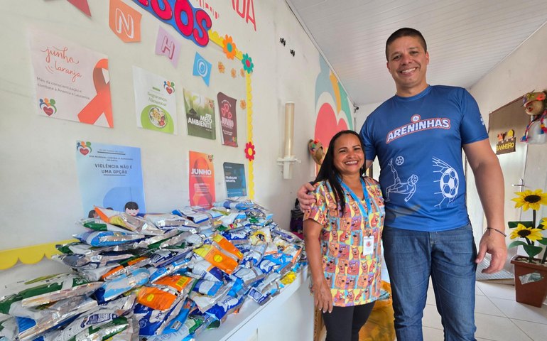 Secretaria de Esporte de Maceió entrega doações arrecadadas para a AFAEAL