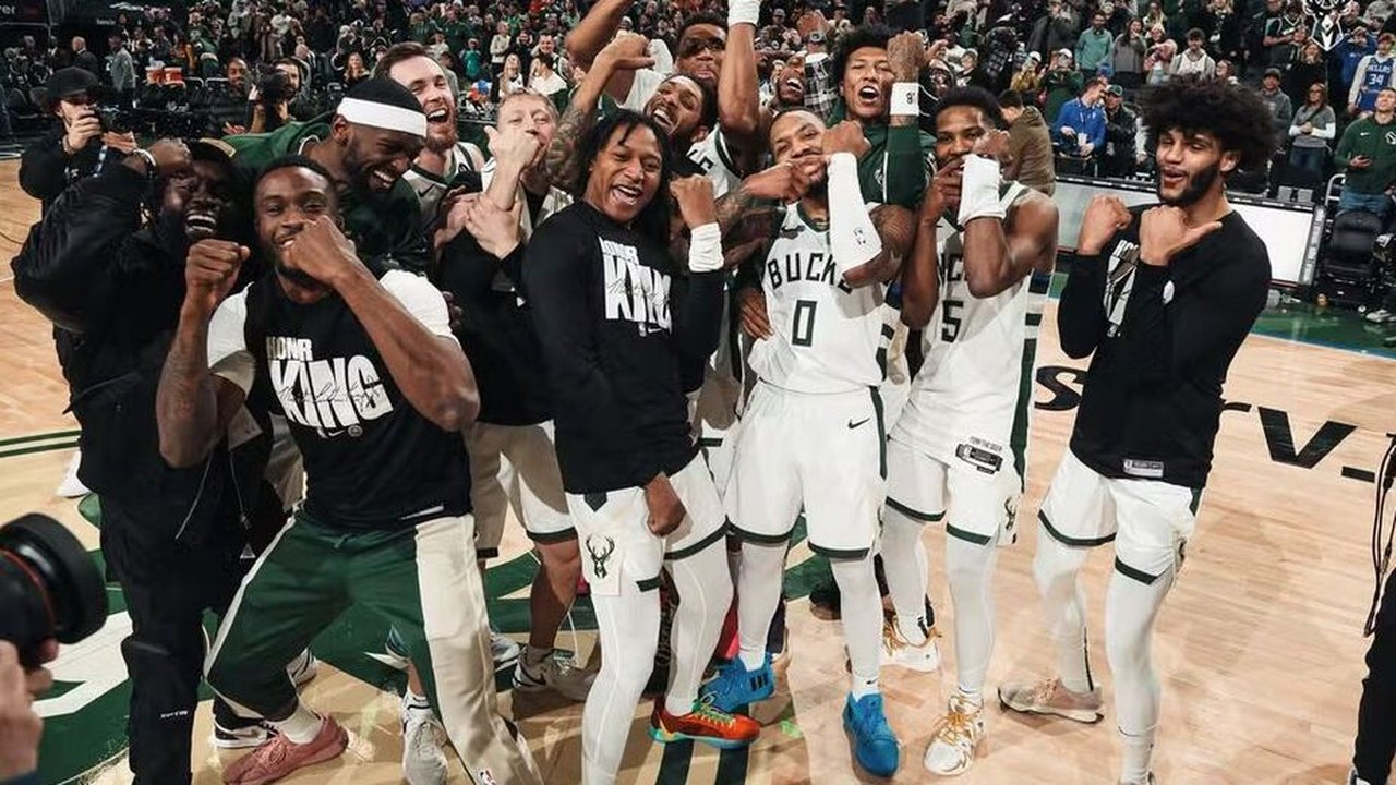 Lillard decide com cesta de 3 pontos na prorrogação e Bucks vencem Kings na NBA