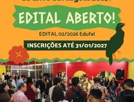 Edufal seleciona cem livros para lançamento na Bienal do Livro de Alagoas 2027