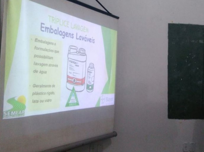 Produtores rurais de Coruripe participam de palestras sobre agrotóxicos