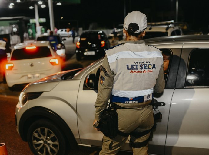 Detran amplia fiscalização e reduz em 36,87% o índice de alcoolemia nas abordagens da Lei Seca