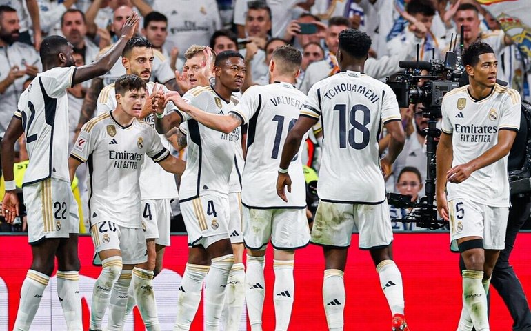 Real Madrid vence Real Sociedad de virada e mantém os 100% no Campeonato Espanhol