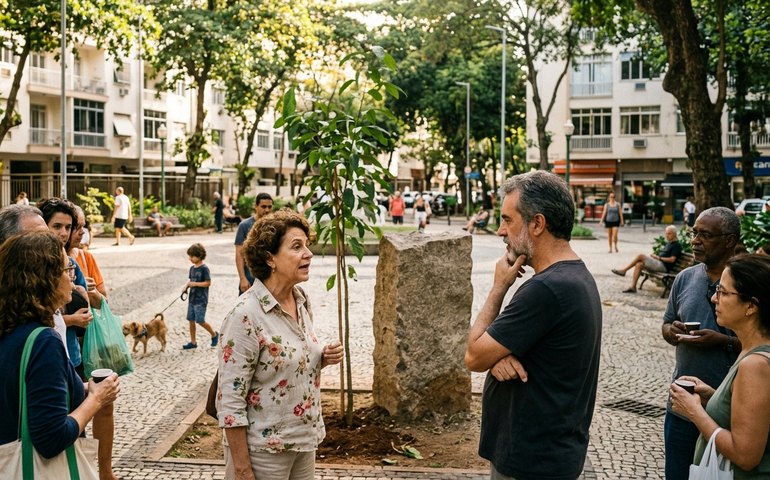 Praça do Leblon passa a se chamar Manoel Carlos