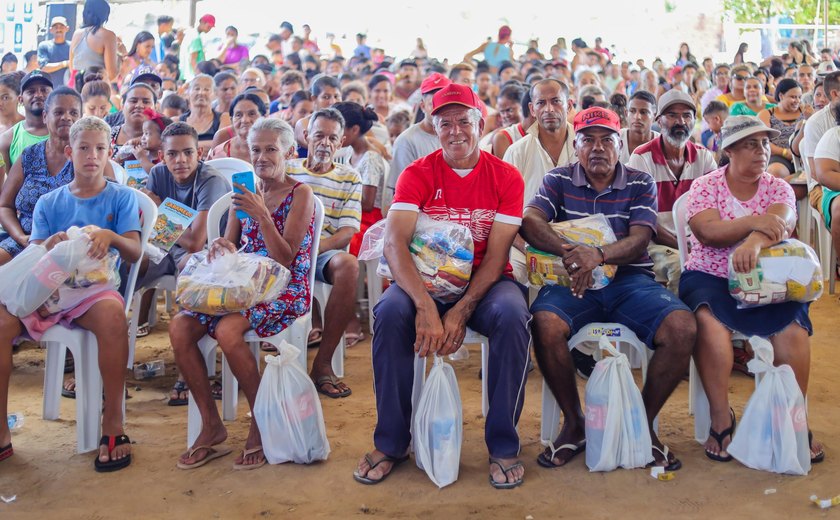 Combate à fome: entrega de cestas básicas estava prevista em orçamento desde 2020