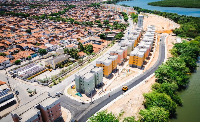 Projeção do empreendimento do MCMV em Maceió