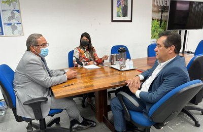Severino Pessoa se reúne com direção da Codevasf para discutir viabilização de projetos e recursos para AL 